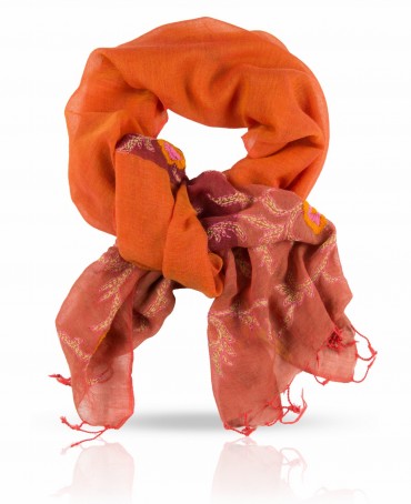 Палантин Женский ZW.EMB/RUST.OR